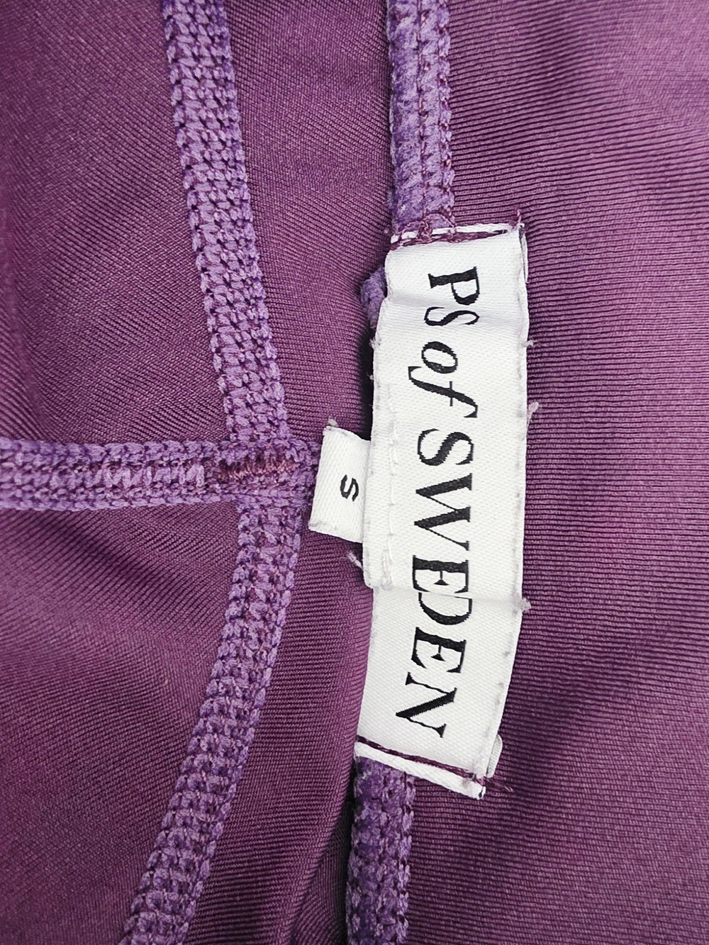 PS of Sweden Katja Riding Tights Leggings | Plum Purple | Size S | Equestrian - Picture 4 of 8